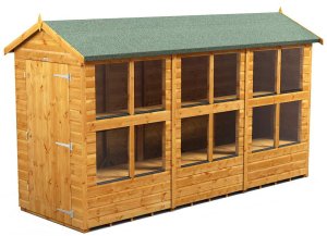 Power 12x4 Apex Potting Shed - Single Door